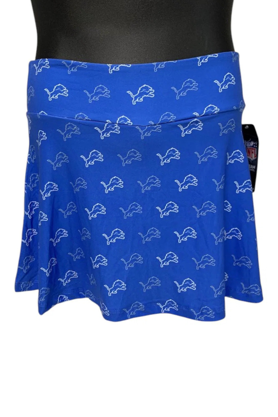 NFL Women's Printed Record Knit Skort Lions - Regular